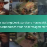 De Walking Dead: Survivors maandelijkse pasbonussen voor heldenfragmenten