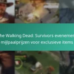 The Walking Dead: Survivors evenement mijlpaalprijzen voor exclusieve items