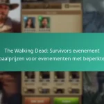 The Walking Dead: Survivors evenement mijlpaalprijzen voor evenementen met beperkte tijd