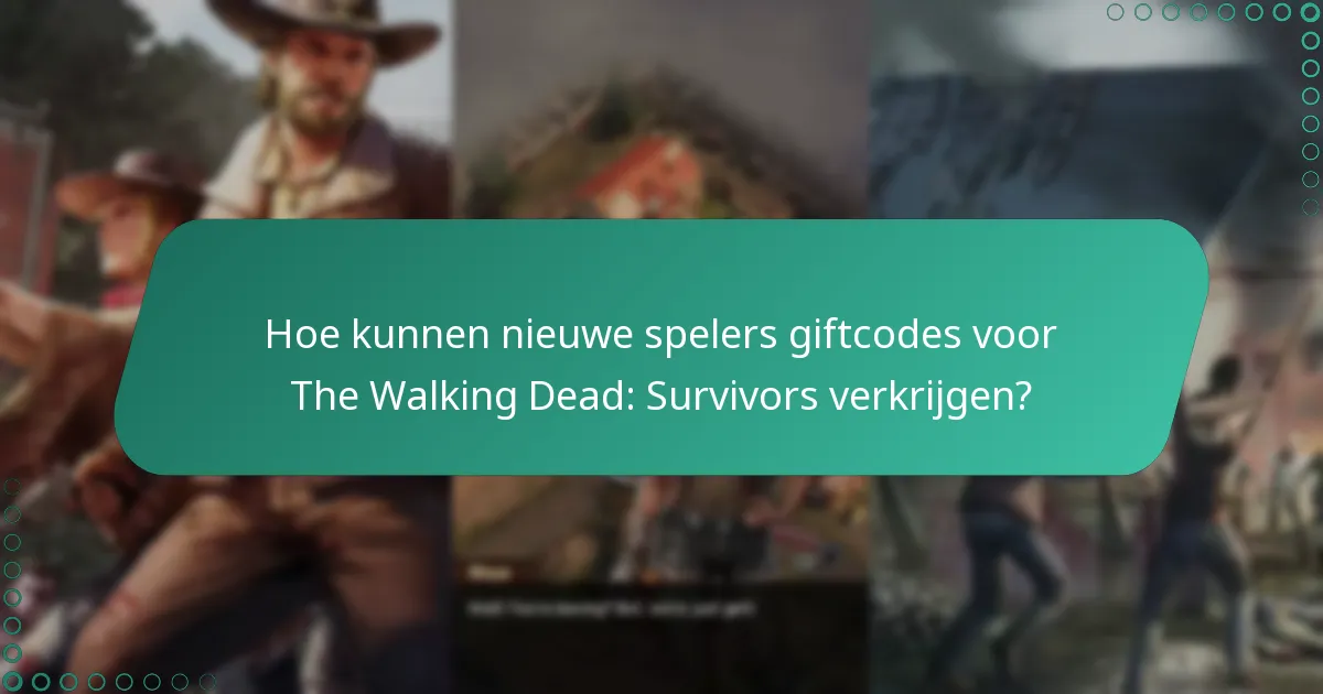 Hoe giftcodes in The Walking Dead: Survivors in te wisselen?