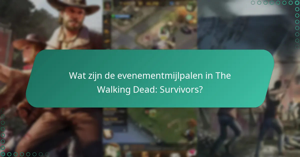 Hoe werkt het evenement in The Walking Dead: Survivors?