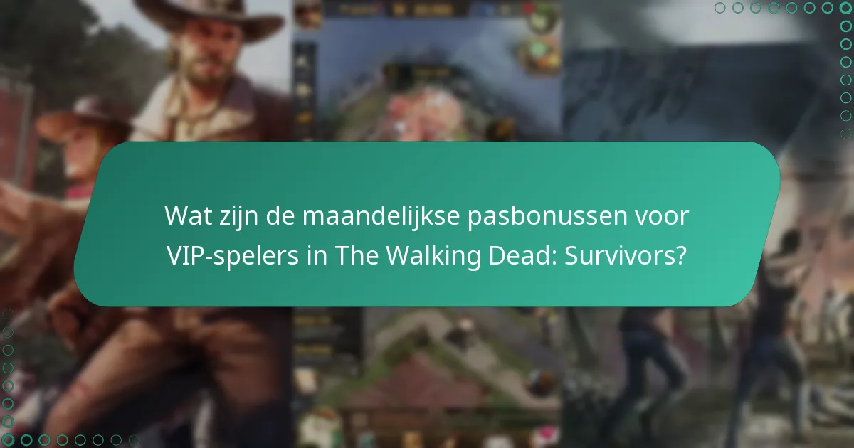 Hoe verhoudt de VIP maandelijkse pas zich tot andere aanbiedingen in The Walking Dead: Survivors?